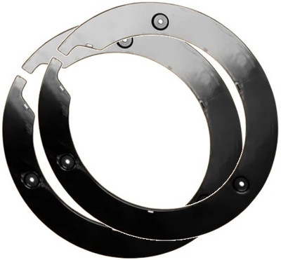 AOWBIKES Universal 17 Inch Pvc Wheel Cover Pack OF 2 Bike Fairing Kit