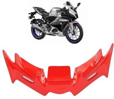 way2gmart Winglet for Yamaha R15M,R15 V4 Red Bike Fairing Kit