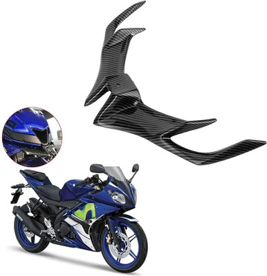 acube mart Aerodynamic Winglet Front Fairing for R15 V3 carbon dipped Bike Fairing Kit