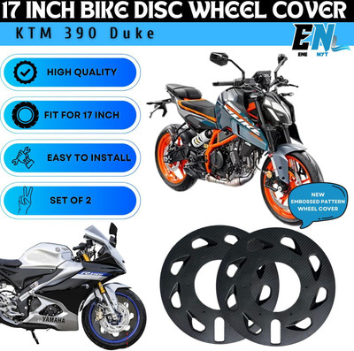 SRPHERE 18 Inch 4pcs Acrylic PRO Disc Bike Wheel Cover For Hero Splendor Bike Fairing Kit