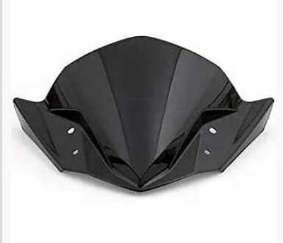 Gogna Mart Unbreakable Polycarbonate Windscreen/Wind Deflector Universal mini Visor Bike Fairing Kit