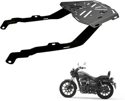 acube mart Top Rack Carrier Plate Expedition for Luggage Backrest for RE Meteor 350 Bike Fairing Kit