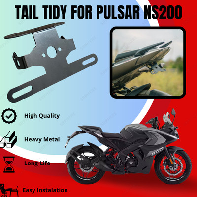 SRPHERE Pulsar Tail Tidy License Number Plate Holder for NS 200 RS200 Fender Eliminator Bike Fairing Kit