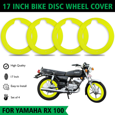 Atoray 17Inch High Quality ABS Plastic Wheel Cover(4pc) For_Yamaha_RX-100 Bike Fairing Kit