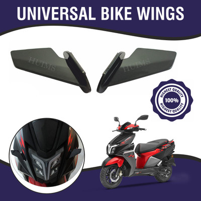 Allowing AG PREMUIM QUALITY FLY WINGLET SMALL BLACK Bike Fairing Kit