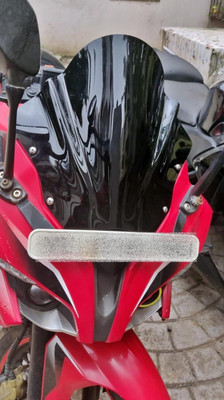 Gogna Mart pulsar rs200 visor black Bike Fairing Kit