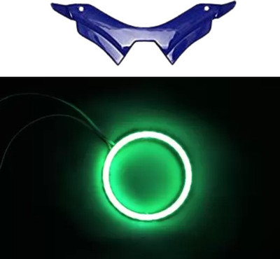 Gogna Mart mt 15 winglet blue and mt ring light green Bike Fairing Kit
