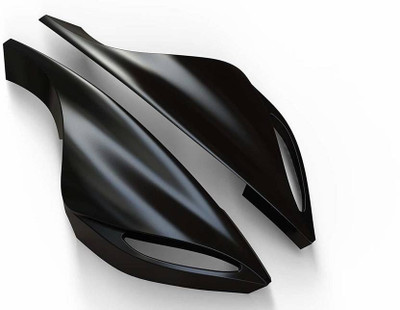 way2gmart Wild Razor Headlight Mask matte black Bike Fairing Kit