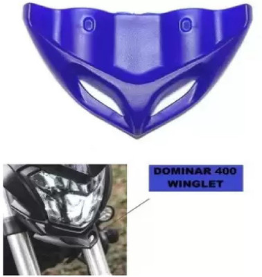 AIRSKY Bajaj dominar 400 Winglet (Blue) Bike Fairing Kit