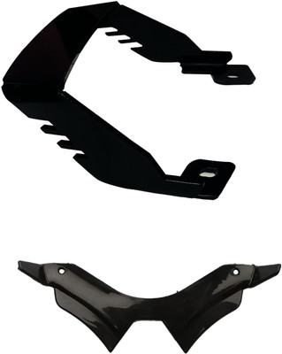 Vagary Combo of Heavy Black Grab Rail With Winglet for Yamaha MT 15 Bike Fairing Kit