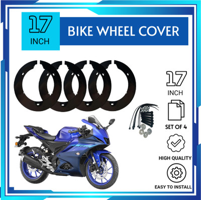 ZRIDE 17 inch Pro Disc Front Back Bike Wheel Cover For R15 V2 V3 & V4 Bike Fairing Kit
