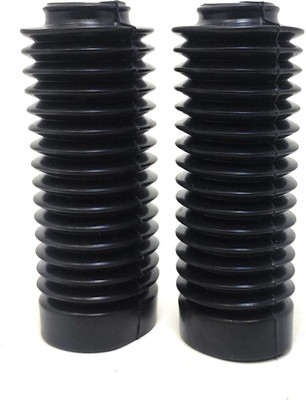 TRP Traders 2 Pieces of Front Fork Gaiters - Black Bike Fairing Kit