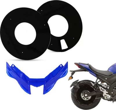 acube mart WHEEL DISC cover for 17inch wheel, black 17A-1 with R15M/V4 winglet Acube blue Bike Fairing Kit