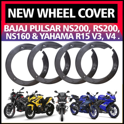 ASRYD 17 Inch PRO Disc Wheel Cover For Bajaj Pulsar NS200 Front Back Wheel Cover Bike Fairing Kit