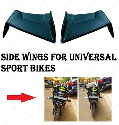 SRPHERE FOR SUPER QUALITY HEAVY SIDE WINGS FOR UNIVERSAL SPORT BIKES Bike Fairing Kit