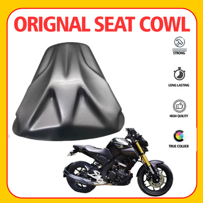 ASRYD Seat Cowl Pilluion Seat Cover for Single Seat for Yamaha MT-15, Matt Black Bike Fairing Kit
