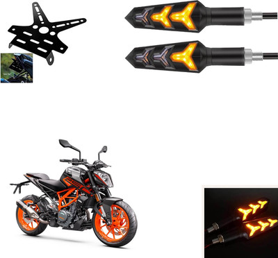 Vagary Bike Running Indicator With Number Plate Holder/Tail Tidy KTM Duke 250 Bike Fairing Kit