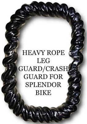 aqrin HEAVY ROPE LEG GUARD FOR SPLENDER BIKE Bike Crash Guard(Hero)
