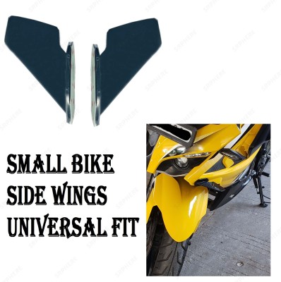 ENEMYT MINI CANARD Universal Winglets for All Street Bikes & Sporty Scooters Bike Fairing Kit