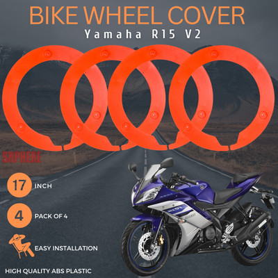 SRPHERE 17 Inch ABS Plastic PRO Disc Wheel Cover For YAMAHA R15 V2 Bike Fairing Kit