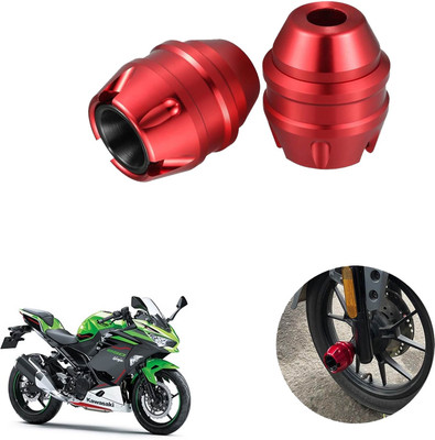 Vagary Red CNC Anti Drop Front Fork Frame Slider for Kawasaki Ninja 250 Bike Fairing Kit
