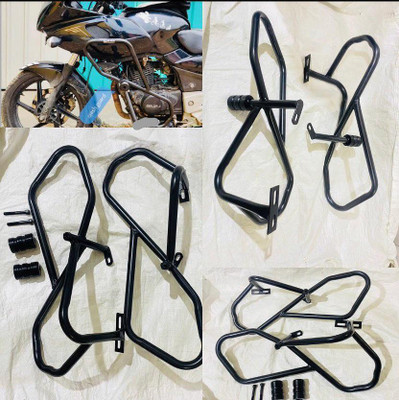 Auto MT PULSAR 220 CRASHGUARD LEGGUARD WID Frame Slider for BAJAJ PULSAR 220 Bike Crash Guard(Bajaj)