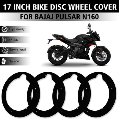 Otoroys 17 inch ABS Plastic New Embossed Pattern Wheel Cover 4pc For BAJAJ_PULSAR_N160 Bike Fairing Kit