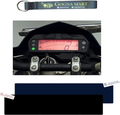 Gogna Mart Screen Protector Scratch Guard Compatible for - Yamaha New FZ V2, and key chain Bike Fairing Kit