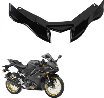 INGPRIDE New Winglet for Yamaha R15 V4/ R15 M (Black) Bike Fairing Kit