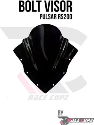 aqrin Windshield DB Bolt Visor for Pulsar RS 200 Bike Fairing Kit