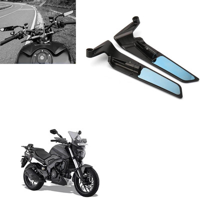 Vagary Adjustable 360� Rotating New Rearview Wings Mirror Dominar 400 Bike Fairing Kit