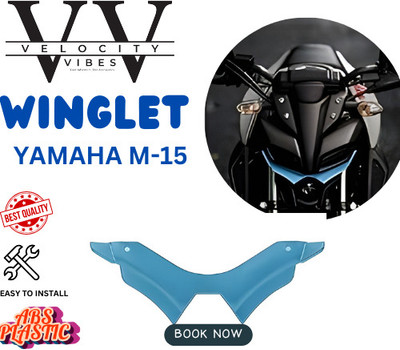 VELOCITY VIBES Xtreme - MT-15 ABS Plastic Winglet Bike Fairing Kit