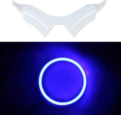 Gogna Mart mt 15 winglet white and mt ring light blue Bike Fairing Kit