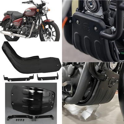 ZOJILA RE METEOR 350 BLACK SUMP GUARD STRONG QUALITY Bike Fairing Kit