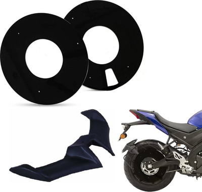 acube mart WHEEL DISC cover for 17inch wheel 17A-1 with R15 v3 winglet Version 1.0 black Bike Fairing Kit