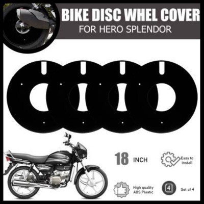 TRYFLY 18 Inch PRO Disc Wheel Cover For Hero Splendor (Set of 4) Bike Fairing Kit