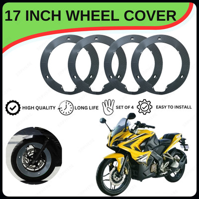 ENEMYT PVC4 QUALITY SET OF 4 NEW DESIGN 17 INCH WHEEL DISC FOR RS200-new130 Bike Fairing Kit