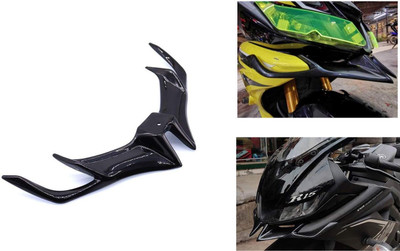 VermsBikers R15V3 winglet for Yamaha r15 (Black) Bike Fairing Kit