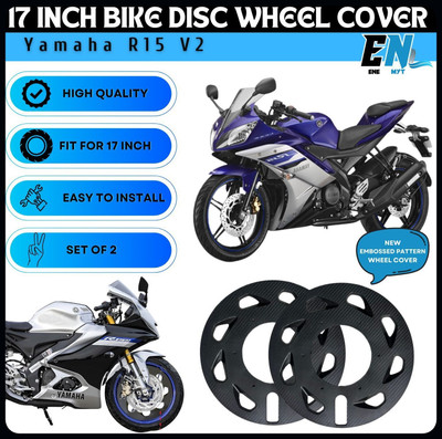 ENEMYT 17 Inch Full Ducati Plastic Set Of 2 Wheel Cover For Yamaha R15 V2-new208 Bike Fairing Kit