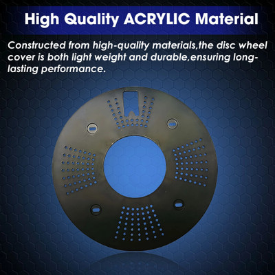 Otoroys 18 Inch 2pcs Acrylic PRO Disc Bike Wheel Cover For HERO Super Splendor Bike Fairing Kit