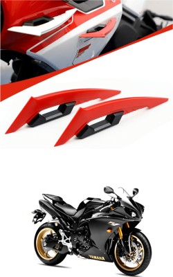 LOVMOTO Red Wing Side Helmet Spoiler Aerodynamic Wing Dynamic Helmet Accessories sg4 Bike Fairing Kit