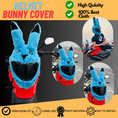 SRPHERE PPKSKY4 PIKACHU STYLE HELMET BUNNY COVER FOR BIKE RIDER Bike Fairing Kit