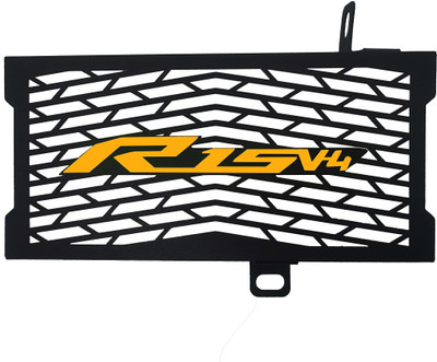 MOXZILLA R15 V4 High sir Flow Radiator Guard (Gold) Bike Fairing Kit