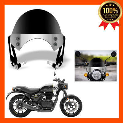 ZRIDE ZR-HNTR13 RE Hunter 350 Unbreakable Headlight Visor | Windshield |Wind Deflector Bike Fairing Kit