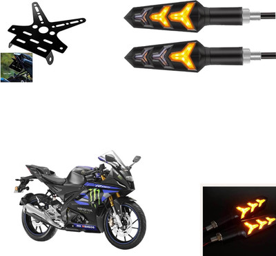 Vagary Bike Running Indicator With Number Plate Holder/Tail Tidy Yamaha R15 M Bike Fairing Kit