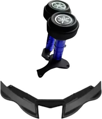 Gogna Mart CNC Frame Slider for Yamaha R15 V4/M (BS6)- blue/black+winiglet black Bike Fairing Kit