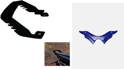 acube mart MT 15 WINGLET BLUE with Heavy Grab Rail For MT 15 fit Both V1 & V2 black Bike Fairing Kit