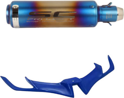 Gogna Mart r15 v3 winglet blue , project exhaust universal for bikes Bike Fairing Kit