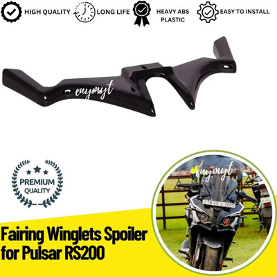 ENEMYT FK1 Fairing Winglets Spoiler for Pulsar RS200 Motorcycle Front Fairing Protect Bike Fairing Kit