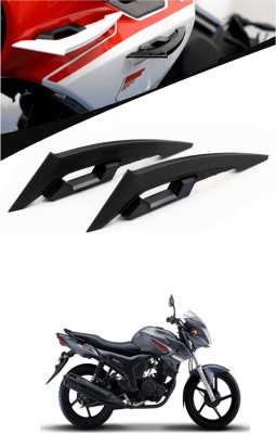 LOVMOTO Universal Black Wing Side Helmet Spoiler Aerodynamic Wing Dynamic Helmet SG39 Bike Fairing Kit